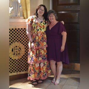 Ivy City Co Yellow Floral Maxi Dress